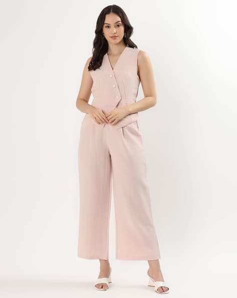 Women Jacket & Pants Co-Ord Set