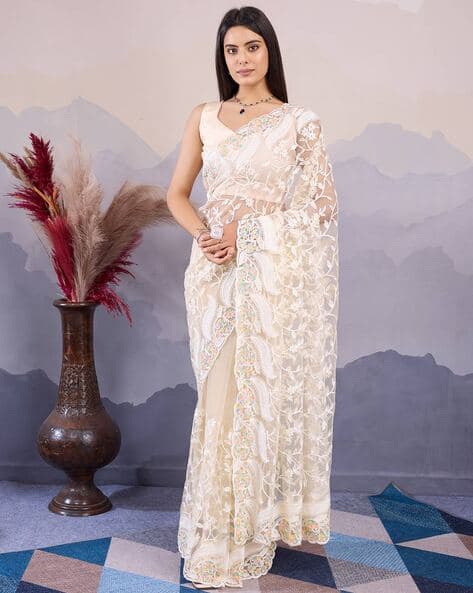 Women Soft Net Saree