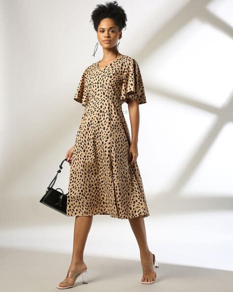 Women Printed A-Line Dress