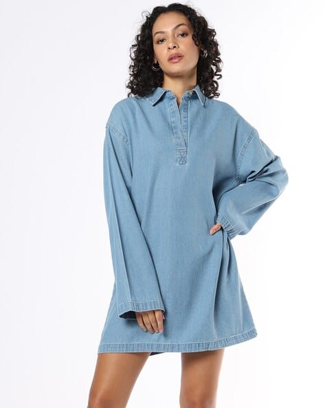 Women Mini Shift Dress