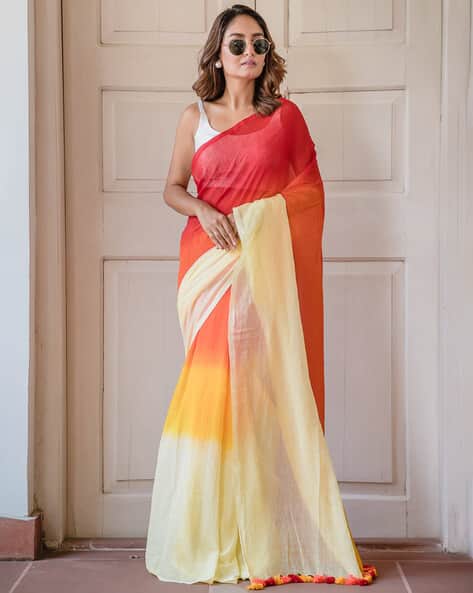 Women Cotton Printed Saree