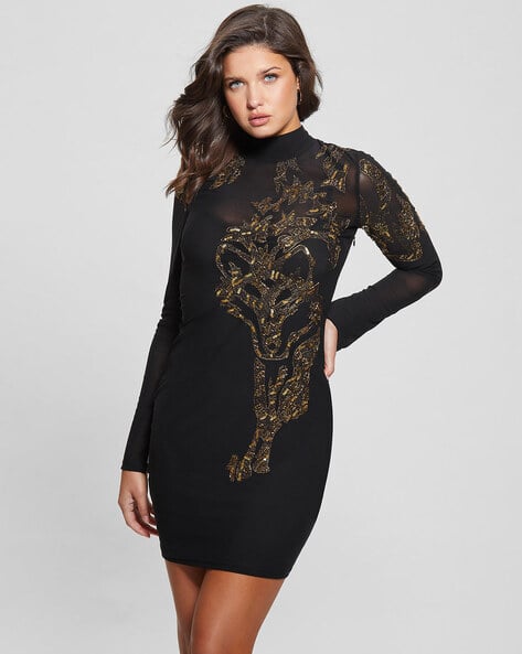 LS Ryder Embellished Bodycon Dress