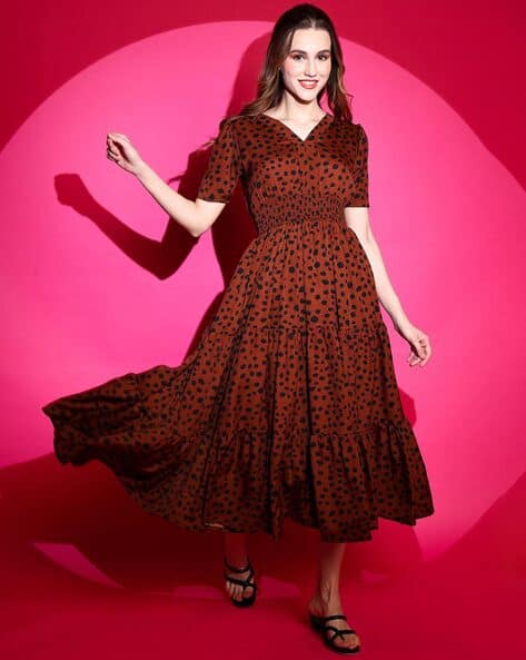 Polka-dot Dress
