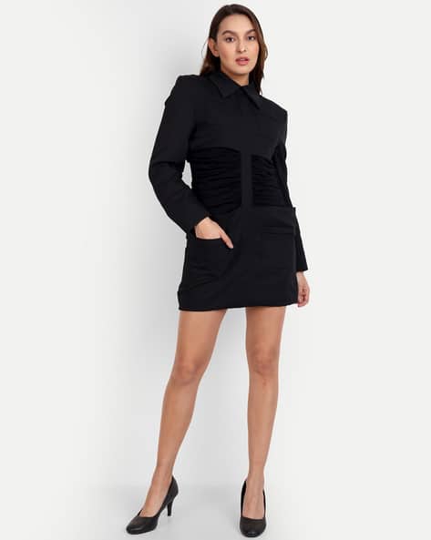 Full-Sleeve Bodycon Dress