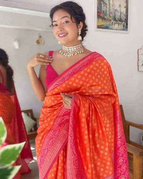 Women Art Silk Saree