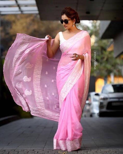 Traditional Zari Woven Saree