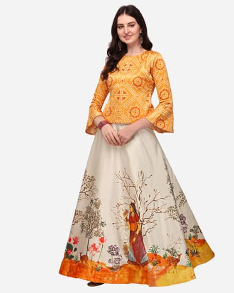 Printed Lehenga Choli Set