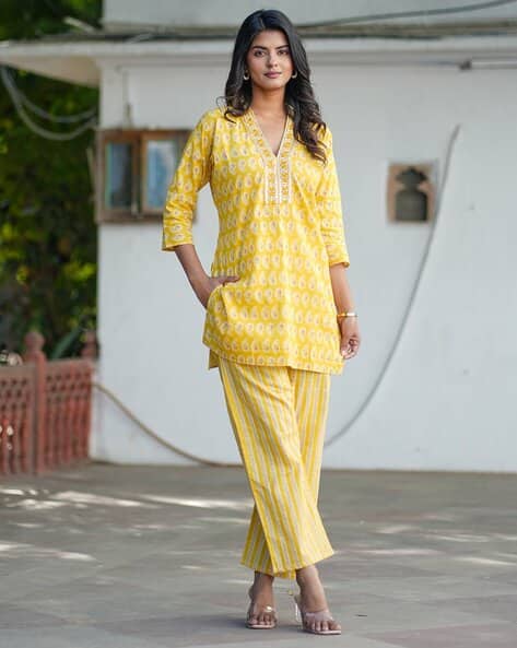 Women Cotton 2-Piece Sets