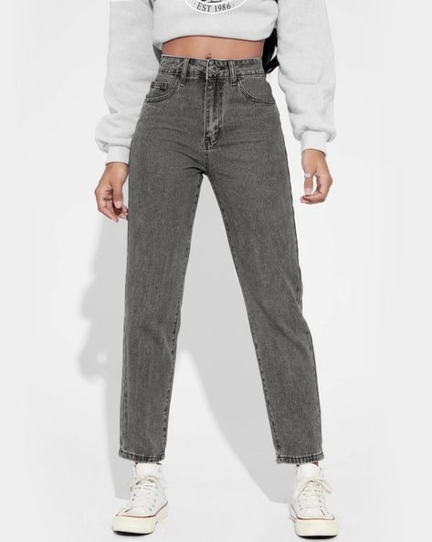 Women Wide Jeans with 5 Pocket-Styling