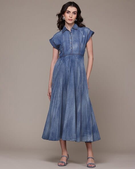 Jolene Denim Long Dress
