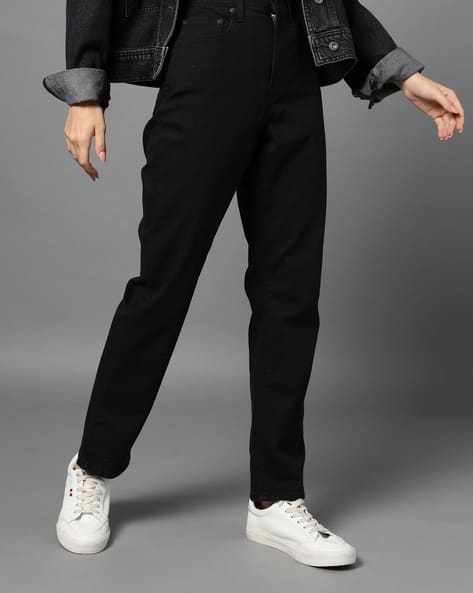 Men High-Rise Straight Fit Jeans