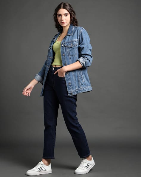 Women 724 High-Rise Straight Fit Jeans