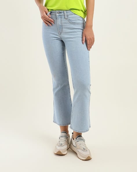 Women Lightly Washed Slim Fit Jeans