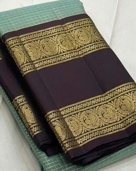 Women Banarasi Saree with Woven Motifs