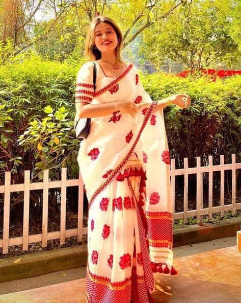 Assamese Mekhela Chador Saree