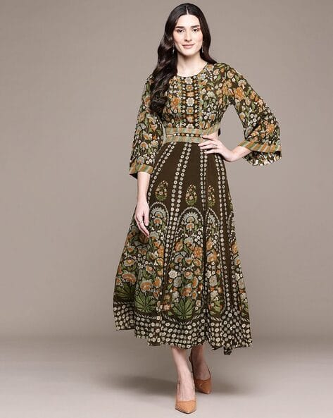 Floral Long Dress