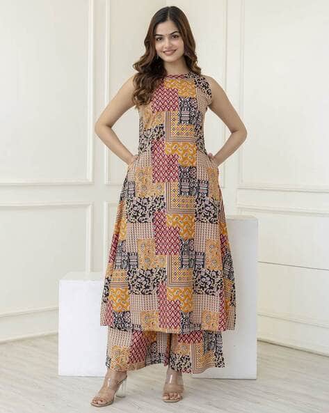Women A-line Kurta Set