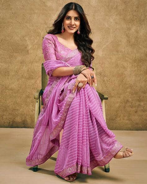 Women Satrani Georgette Saree Saree