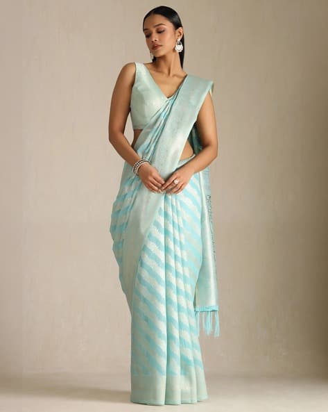 Saree with Running Blouse Piece