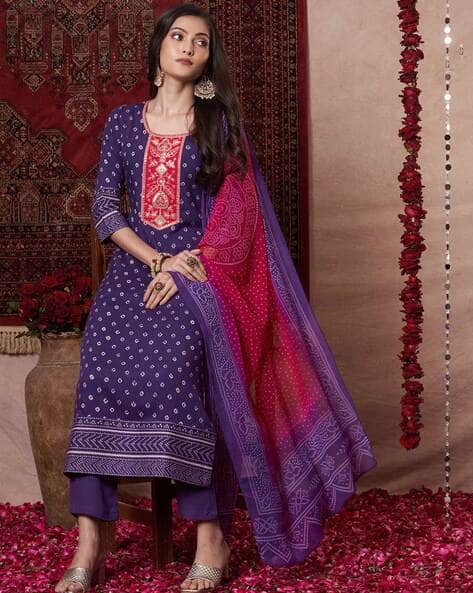 Women Straight Kurta Suit Set