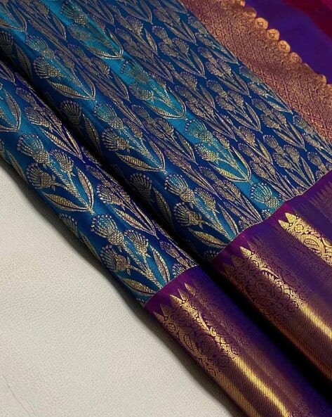 Women Kanjeevaram Soft Silk Saree