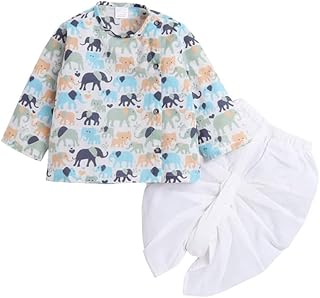 POLKA TOTS Elegant Traditional Dhoti Kurta Set for Baby Boys – Soft Cotton Ethnic Dress for Festivals – Comfortable Indian Outfit for Infants & Toddlers