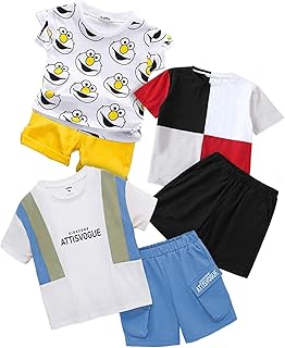 KIDIS LAND Cotton Clothing Sets for Baby Boys & Baby Girls Kids Clothes for boys kids clothes for girls Printed Kids Clothing Sets (KDST87-KDST40-KDST10)