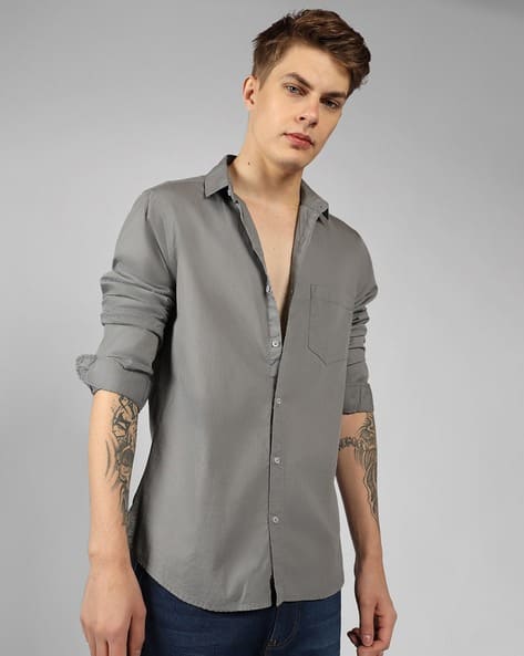 Stripes Full-Sleeves Shirt