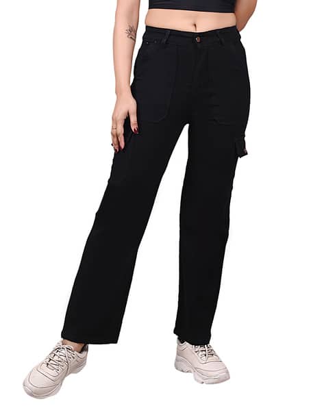 Solid Ankle-length Jeggings
