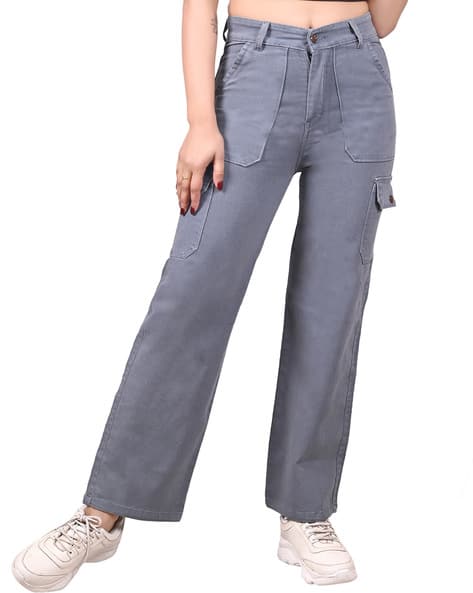 Women Hight-Rise Slim Fit Jeans