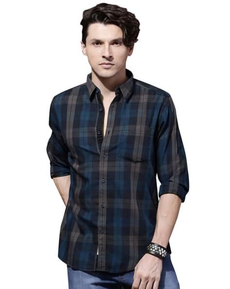 Men Graphic Print Slim Fit Shirt