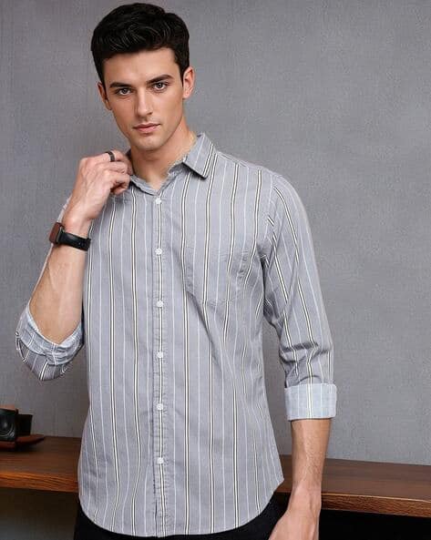 Pack of 2 Men Cotton Regular Fit Shirt