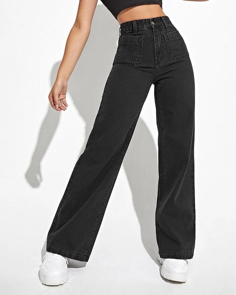 Women Solid Jeans