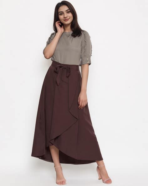 Women 2-Piece Co-Ord Set with Tie-Up