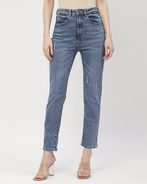 Women Lightly Washed 725 Slim Bootcut Jeans