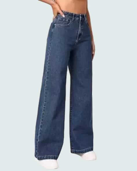 Women 80's Mom Relaxed Tapered Fit High-Rise Light Fade Stretchable Jeans
