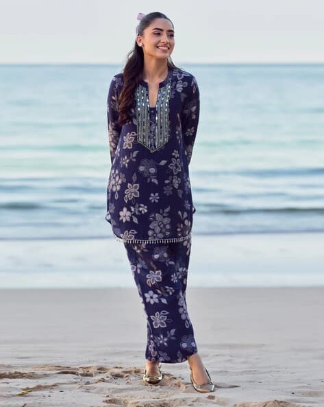 Women Shirt & Pants CO-Ords Set