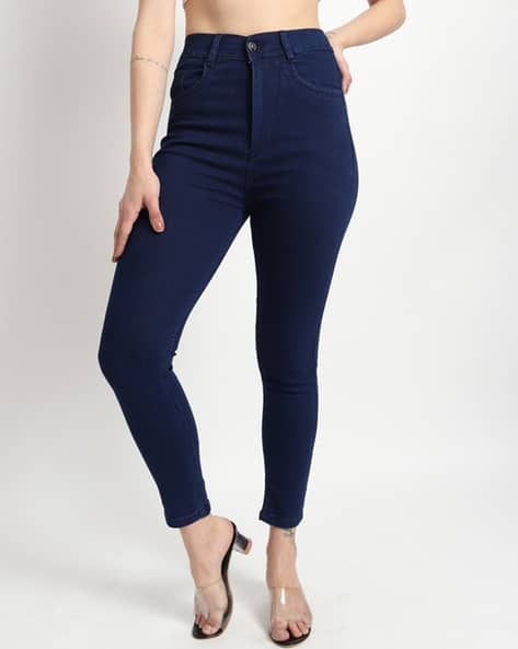 Women Lightly Washed Mom Fit Jeans